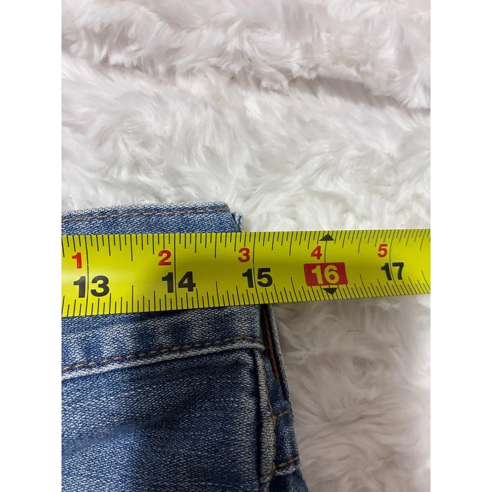 True Religion Ricky Relaxed Straight Leg Jeans Mens 28 Medium Wash Blue Denim